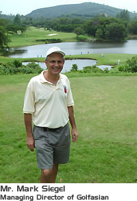 Mark Siegel - Managing Director of Golfasian