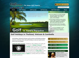 Golfasian Delivers Enhanced Website