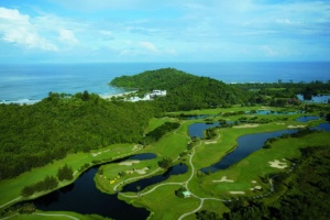 Golfing in Sabah