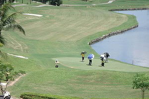 Golfing in Pattaya