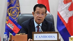 Cambodia prime minister Hun Sen