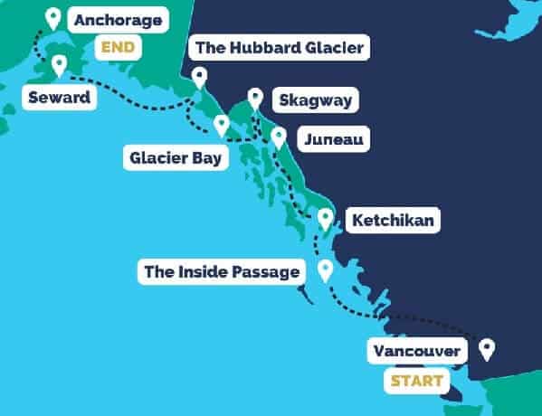 THE ALASKAN CRUISE & GOLF TOUR