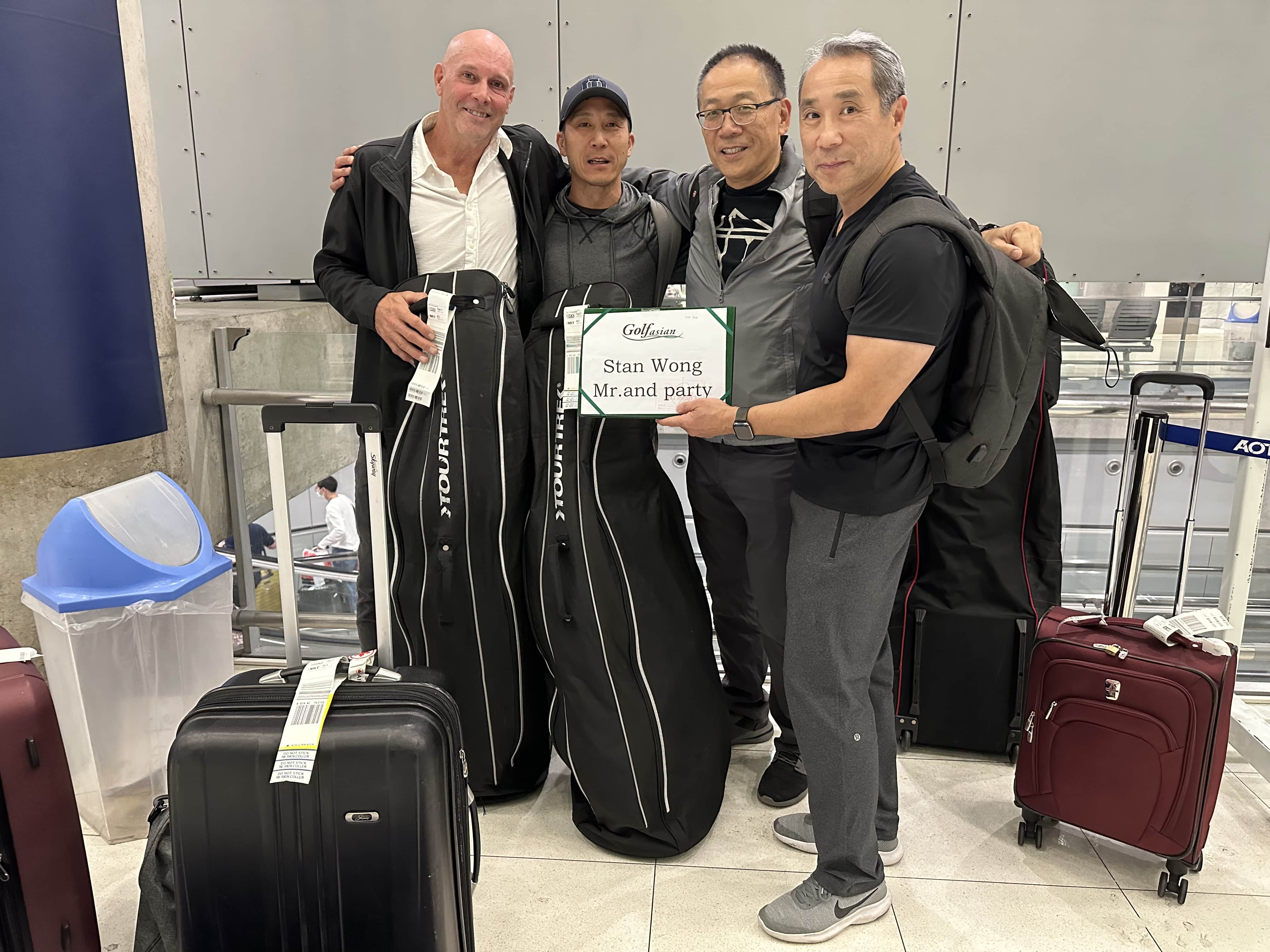 Vancouver to Thailand for Golf