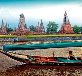 Ayutthaya Long-Tail Boat