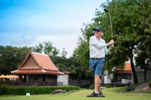 Centara World Master Golfer Swing